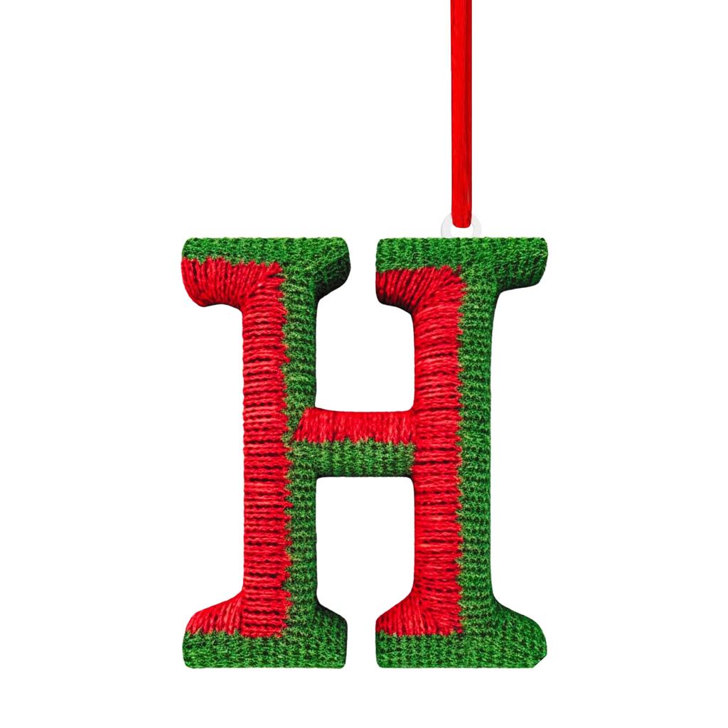 26 Letter,Christmas,Ornaments,Acrylic,1