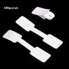 100Pcs Jewelry Sticky Stickers Bracelet Ring Sticker Hang Size Display Tags Paper Price Labels
