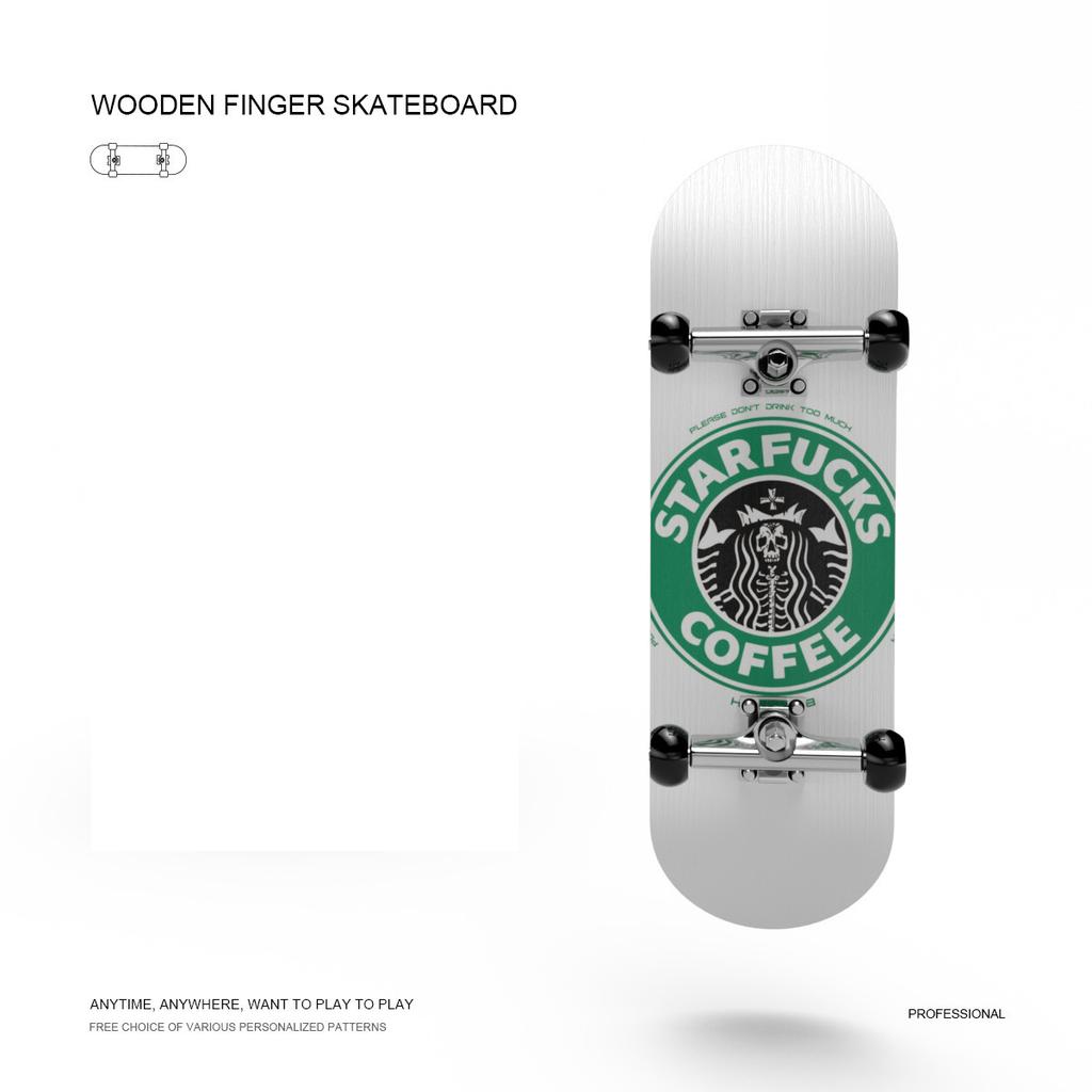 Fingerboard Toys Five Layer Maple Professional Mini Skateboard Fingerboards Educational  Party Favor Gift For Kids Boys Girl