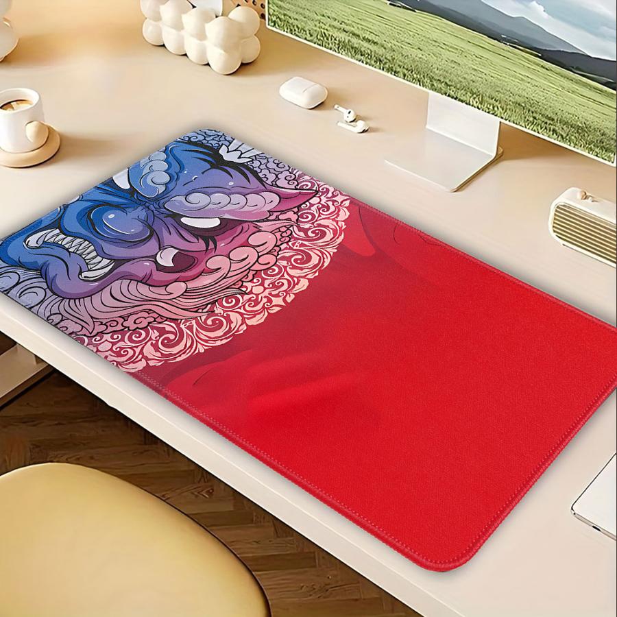 Оверлок Коврик для мыши Клавиатура Коврик для мыши Настольные аксессуары Компьютер Ноутбук Коврик Игровая консоль Коврик офисный Киберспорт Тигр Милый