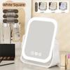 Eversible LED Makeup Mirror 3 Color Makeup Beauty Mirror 5x Magnifying Mirror with Led  Travel