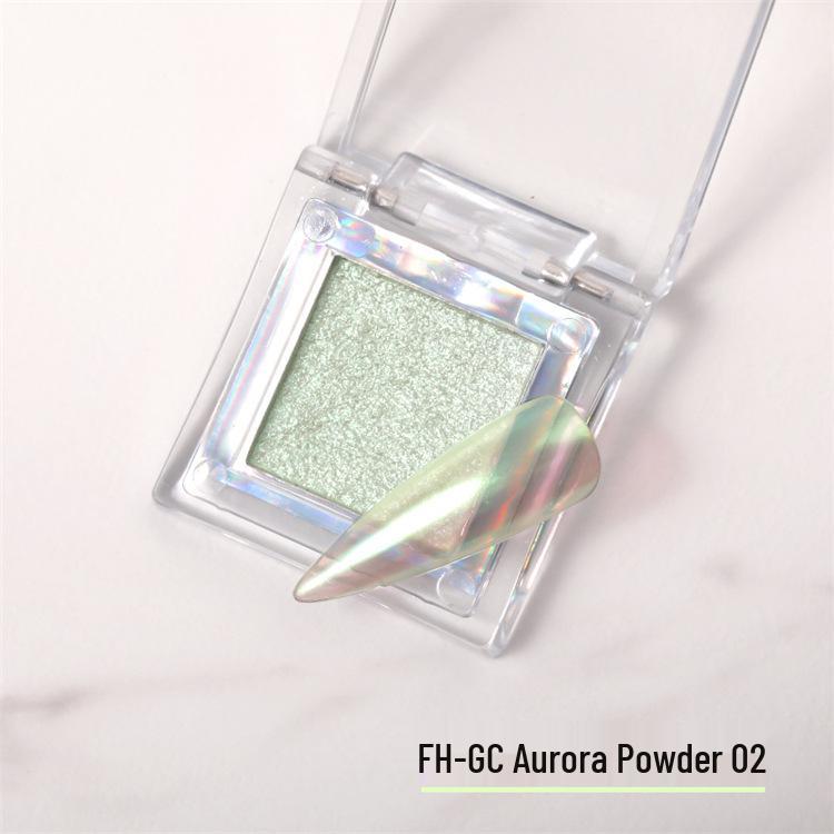 Aurora Iridescent Nail Art Magic Mirror Powder