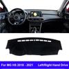 Car Inner Dashboard Cover For MG HS 2018    Auto Dash Mat Carpet Cape Sun Shade Dashmat Pad Cushion