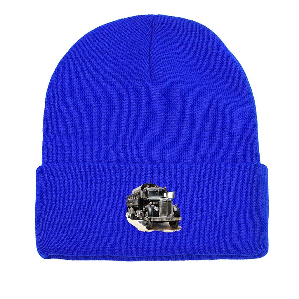 Реалистичная вязаная зимняя шапка-бини с пикапом, шапка-череп, универсальный осенний головной убор, вязаная шапка-бини