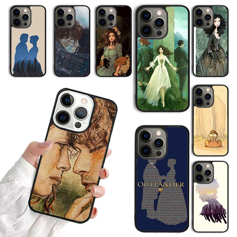 Outlander Jamie Claire Phone Case For iPhone 17 Air 15 16 16e 11 12 13 14 Pro Max Cover For iPhone 17 Air Max Plus Fundas