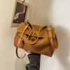 Ретро сумка для работы высокого класса женская новая модная контрастного цвета большой вместимости на плечо сумка-тоут