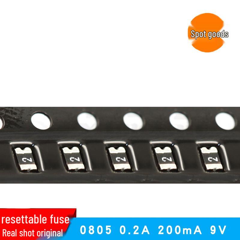 0805 SMD Fuse 0.2A, 9V/24V/30V, Self-Healing