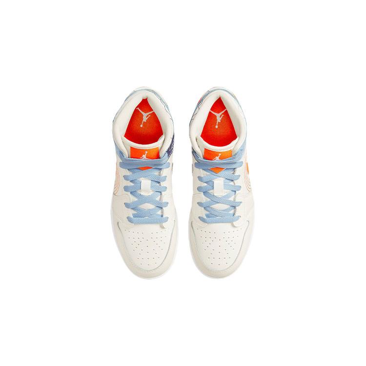 Jordan 1 Mid SE Stitch GS DX2462-100
