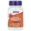 Chewable Vitamin D-3, Natural Mint, 5,000 Iu, 120 Chewable Tablets