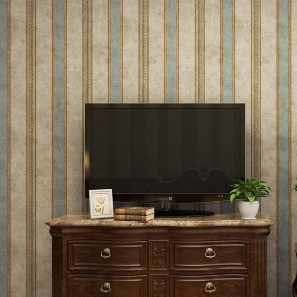 Waterproof Self Adhesive Wallpaper Aluminum Foil Bottom TV Background Wall Paper  Bedroom