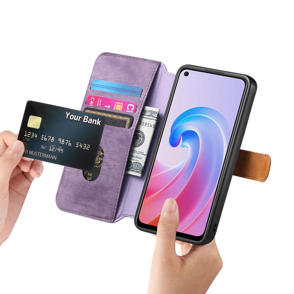 Ultimate Shockproof Wallet Case for Oppo series.Realme 6/10/11/C15/C35/Oppo A53/A38/A57/A58/Reno10...| Card Holder + Stand + RFID Protection