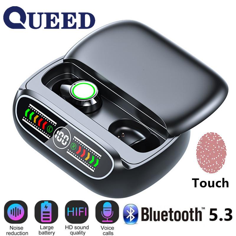 New Product Wireless Bluetooth Headset TWS Slide Cover In Ear Breathing Headset 5.3