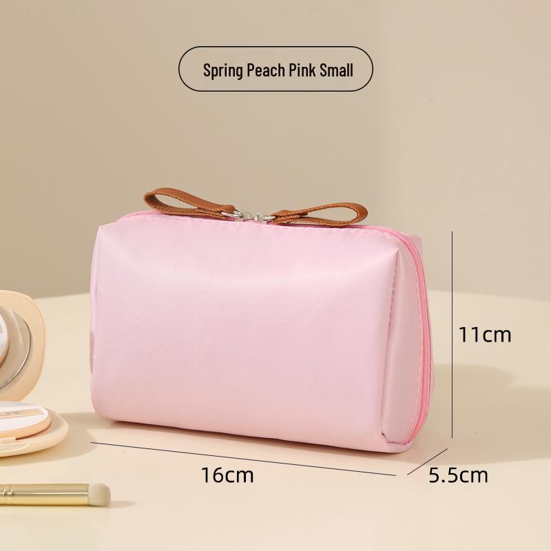 Korean Style Portable Mini Makeup Bag & Coin Purse - Women's Travel Cosmetic Storage