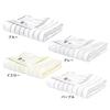 Bloom Imabari Towel Certified Face 4-Piece Set Natural Border Absorbent Quick-Dry Room Drying Soft 100 Cotton Made Japan (Assorted)