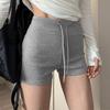 Женские спортивные шорты Эластичный пояс Регулируемый шнурок Летние уличные шорты С низкой посадкой Для спортзала
