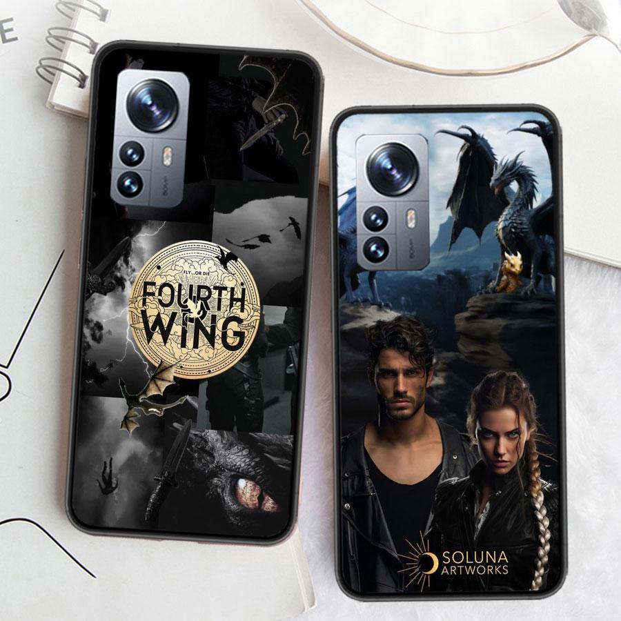 Чехол для телефона F-Fourth W-Wing Dragon для Xiaomi Poco F7 Mi 14 Ultra 15 13 12 Pro 11T 10T 12T Pro 12X 11i 11 10 Lite 5G 9 8 Cover Ca