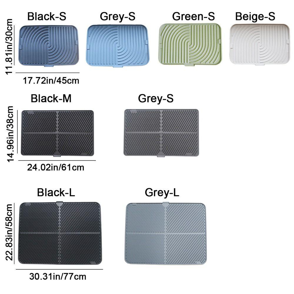 Silicone Cat Scratch Pad Anti-Spread Pet Cleaning Mat Pet Supplies Cat Litter Pad  Pets