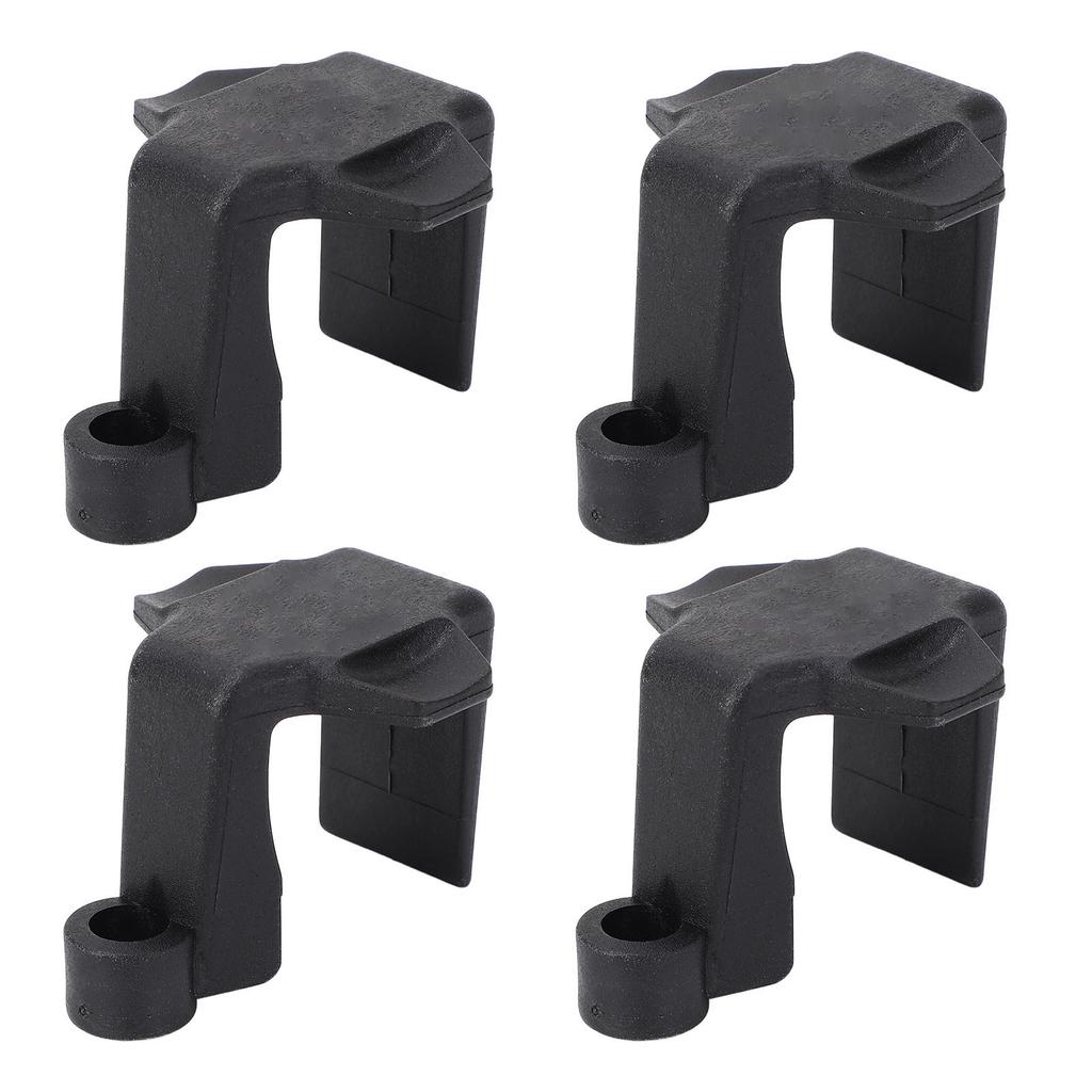 4pcs Boat Bumper Clips Nylon Pontoon Boat Bumper Hangers Cleats for 1 To 1.25 Inch Square Rails