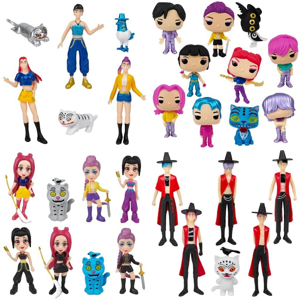 Kpop Охотники на Демонов Модель Игрушка Тигр Игровой Персонаж ПВХ Настольная Коллекционная Фигурка