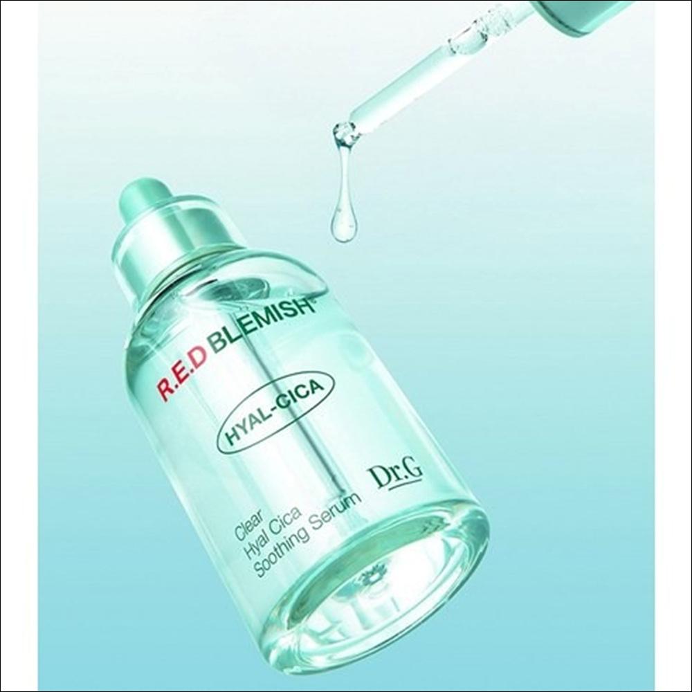 Dr.G Успокаивающая сыворотка Red Blemish Clear с гиалуроном и цикой (50 мл – 1 флакон)
