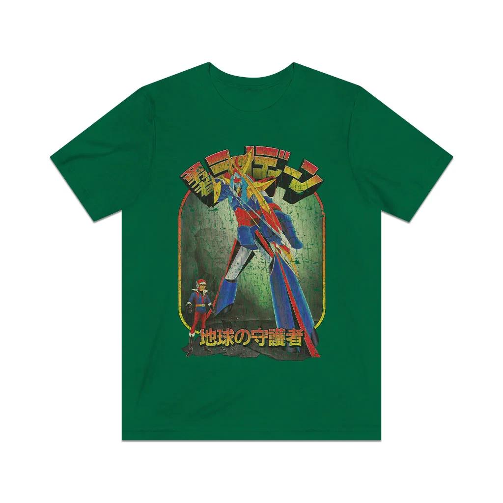 Brave Raideen Defender of The Earth 1975 Vintage Men's T shirt