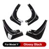4 шт. автомобильные передние задние брызговики для Tesla Model 3 Model Y 2022 брызговики крыло модель Y 2023 автомобиль