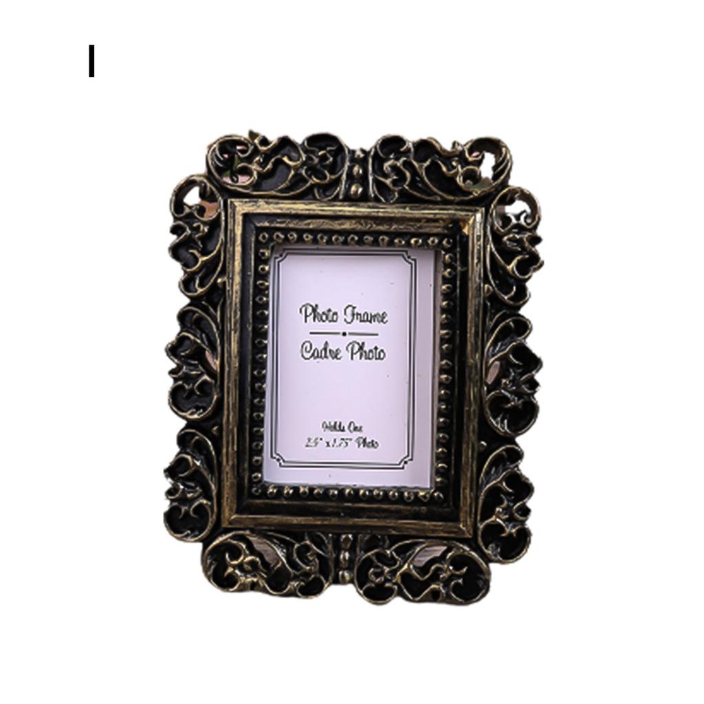 TDStore Hollow Design Oval/Rectangle Photo Frame Picture Holder Wedding Home Decor Gift