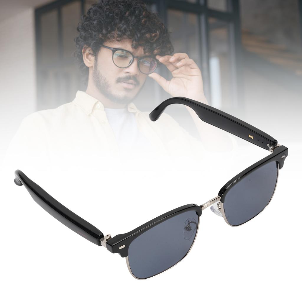 Ai Rl Time Translation Glasses with 100 Languages, Glasses Built in Mic and Spker, for Music and Calls, Multifunctional Smart Glasses for M