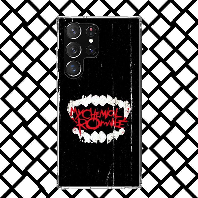 Чехол для телефона My Chemical Romance MCR для Samsung Galaxy S26 S25 Edge S24 S23 Ultra S22 Plus S21 FE S20 + Мягкий чехол с принтом Fundas G