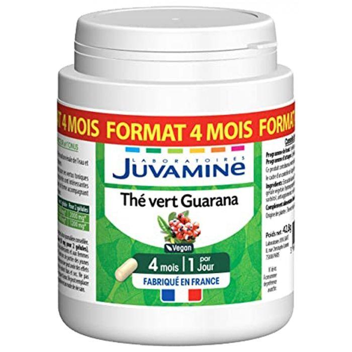 Juvamine Thé Vert Guarana 120 gélules