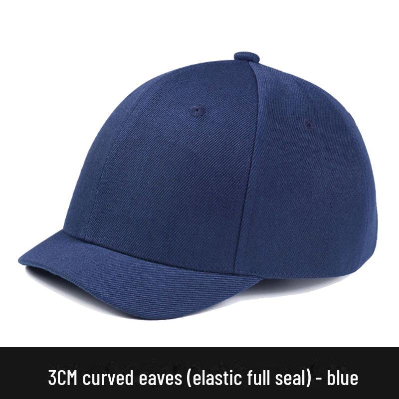 Мужская бейсболка большого размера с герметичным жестким верхом и короткими полями — модная, двусторонняя, в стиле «утконос» для пар