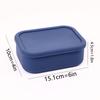Silicone Bento Box Made from Platinum LFGB German Silicone - Microwave, Freezer and Oven Safe - Lunch, Snack and Food Container