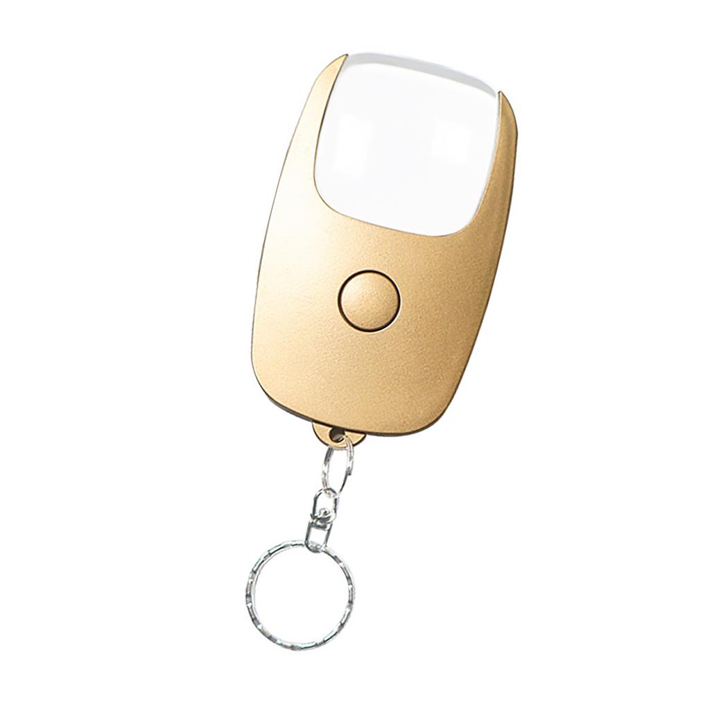 5-кратная увеличительная линза USB перезаряжаемая ручная глазная лупа брелок увеличительное стекло со светодиодной подсветкой для чтения газет