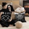 1 шт. Подушка с принтом группы Rock H-hIM, Аниме, Чехол для подушки, Автомобильная декоративная наволочка для дивана, автомобиля, Рождественский подарок 40x40см 45x45см