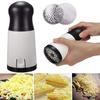 Abs+Stainless Steel Cheese Grater With 2 Cutting Blade Chocolate Grater Diy Butter Food Mill Cheese Grater Slicer Kitchen Gadget