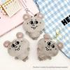 Meiji & Rat Cartoon Plush Keychain Doll Bag Pendant Blind Box Toy
