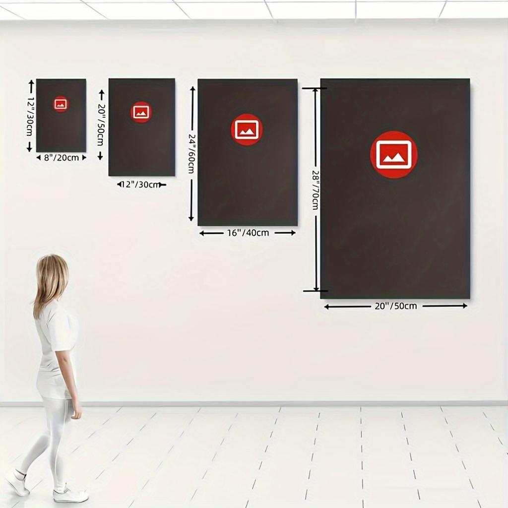 3-piece set, white abstract canvas wall art set, modern minimalist black - frameless texture painting for living room, bedroom,