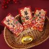 12pcs/set Cartoon Lucky Red Envelope Snake Year Fortune Hongbao Red Packet  Spring Festival