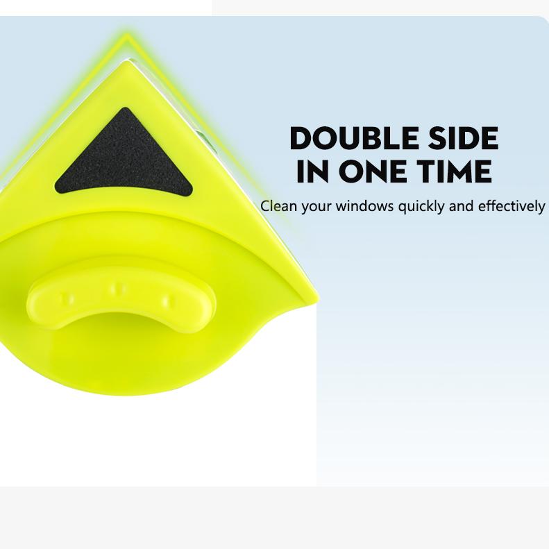 Магнитная щетка для стекла, двухсторонняя щетка для чистки стекла для мытья окон, бытовой инструмент для чистки