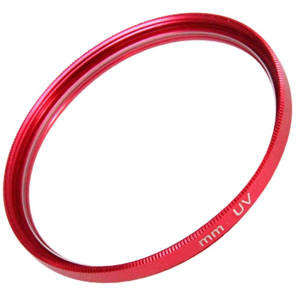 67mm Red Frame Lens Filter Compatible with Various Thin UV Protection F-Foto (Slim Type, Red, Manufacturers, Filter) F67-RED