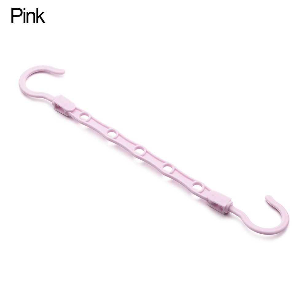 Household Clothes Storage Folding 5-Hole Clothes Hanger Magic Hanger Closet Organizer Space Saving