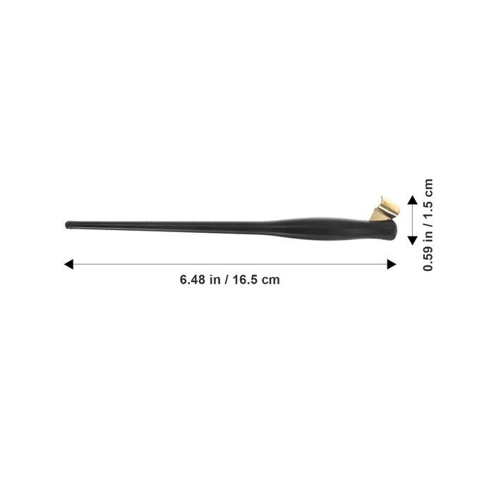 FRCOLOR Calligraphy Pen Set Dip Pen Oblique Handle Resin 5-Piece Set Drafting Shodo Practice Beginner Drawing Modern Shuji As Shown