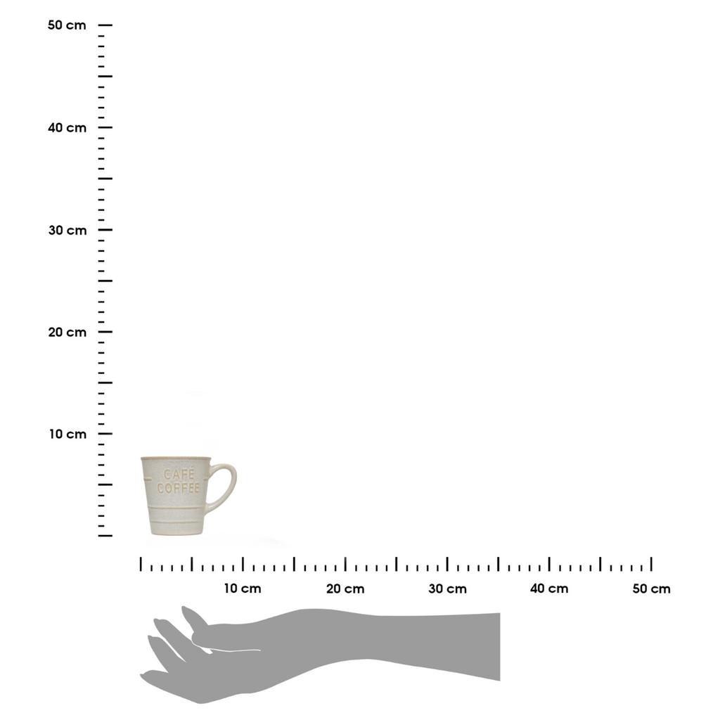 Kubek Do Kawy Coffee 200 Ml Biały
