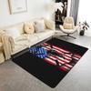 Tokyo Japan Red Dragon Area Carpet, Non-Slip Floor Rug for Living Room Bedroom, Bold Streetwear Themed Mat for Home Decor