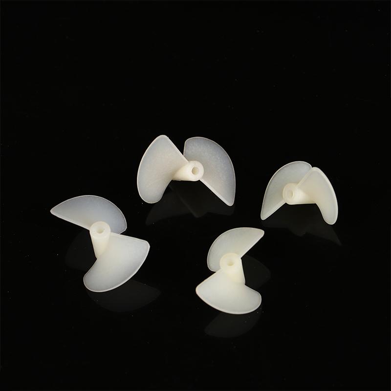 2 пары D22Mm/26Mm Cw/Ccw электрические нейлоновые винты для винтов Diy белые двухлепестковые винты для моделей радиоуправляемых лодок вал 2 мм