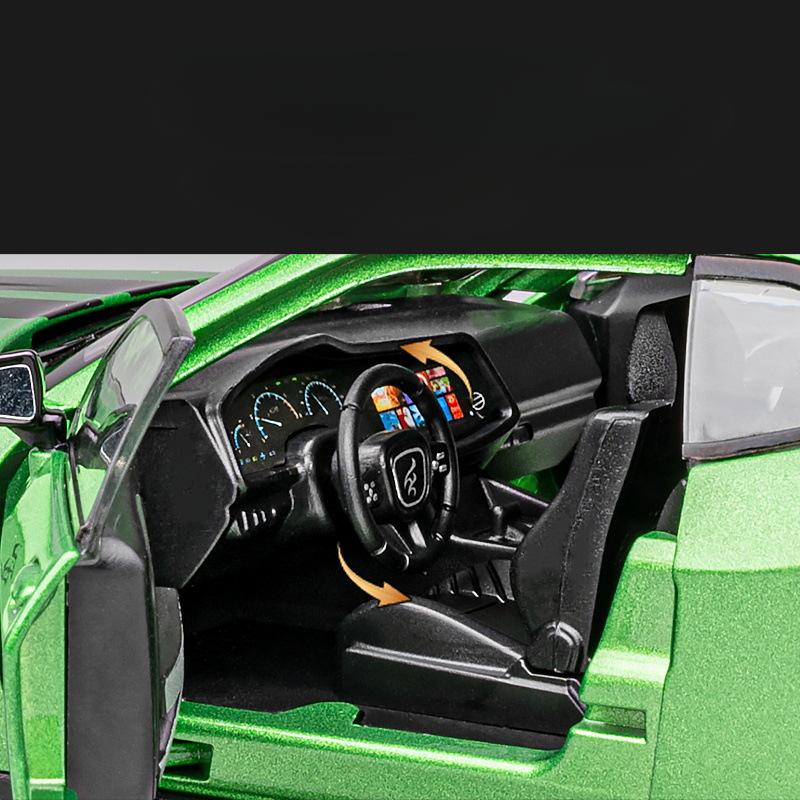 1:22 Challenger Srt Hellcat Демонические Глаза Литой Металлический Модель Автомобиля Игрушка Оттянуть Назад Суперкар Свет Звук Игрушки Для Детей