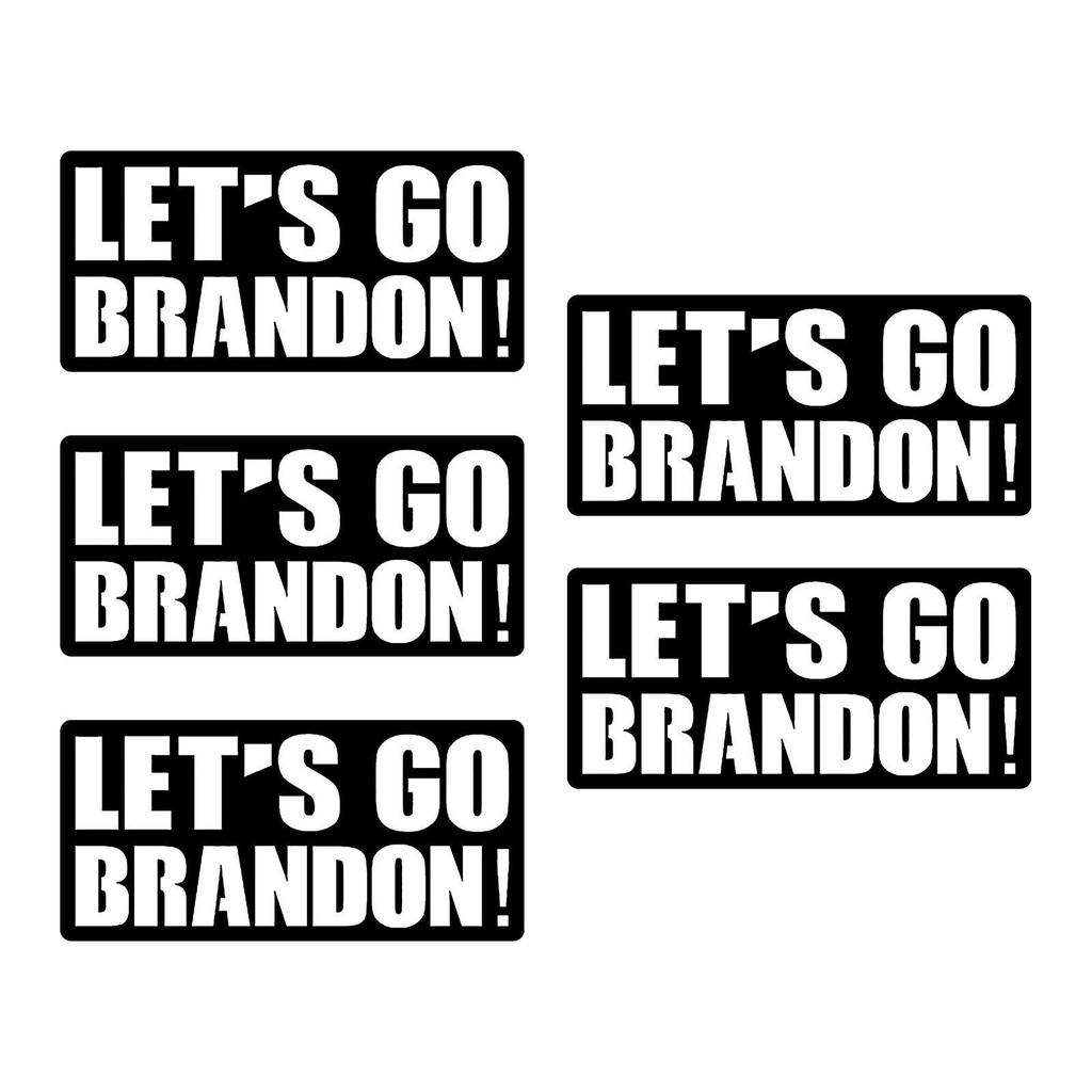 Let's  Brandon Decal Vinyl Sticker Auto Car Truck Wall Laptop