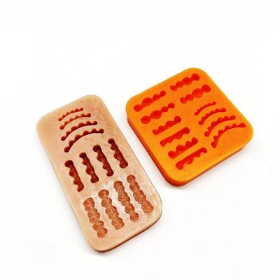 Стоматологическая восковая фигурка, пленочная модель, основа, лабораторный протез, лабораторный воск, резиновая модель зуба, перевернутая форма, инструменты для стоматолога