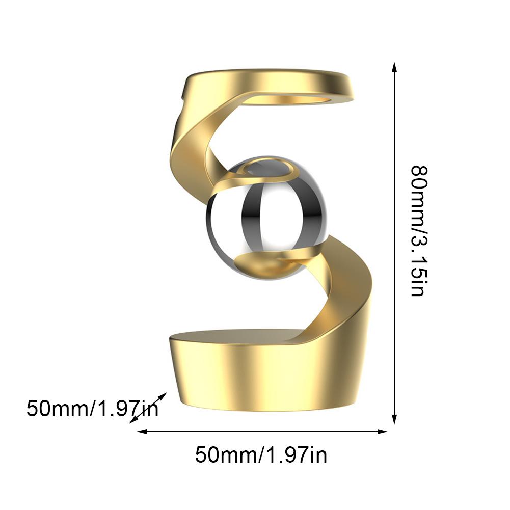 Кинетическая настольная игрушка, бросающая вызов гравитации, левитирующая настольная игрушка, спиннеры, кинетические вращающиеся настольные игрушки для декора офисного стола для взрослых