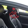 JDM Train Bus Handle Handle Remesh 1 шт. Tsurikawa Ring Heart Styling Drift Charm Remesh Drift Auto Accessories Car Remesh